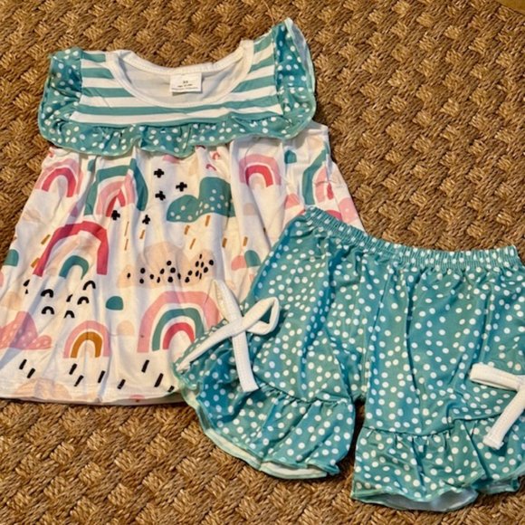 kids ruffle outfit - Picture 5 of 5